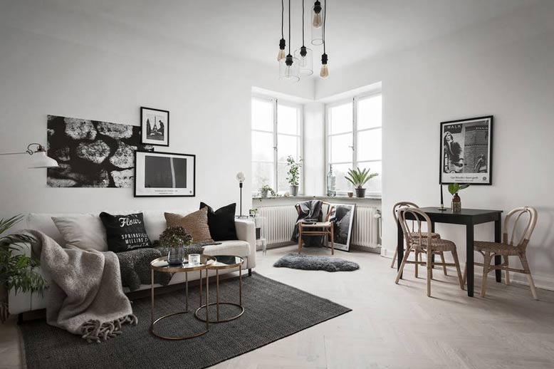 Thiết kế nội thất chung cư phong cách Bắc Âu